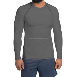 Camiseta de Compresión de Manga Larga para Hombre, de Secado Rápido, Transpirable, Elástica, con Diseño Estampado para Entrenamiento en Gimnasio - Product Image 5