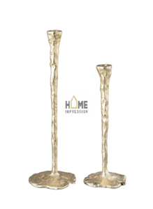 Bougeoirs en métal doré au design moderne bougeoirs en métal classiques faits à la main bougeoirs décoratifs pour fêtes de mariage bougeoirs à vendre - Product Image 6