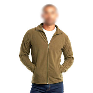 Best Seller invierno cálido mujer suave soporte cuello manga chaqueta para hombres polar chaqueta logotipo personalizado - Product Image 1