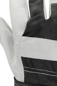 Peau de vache dans la paume, l'index, le bout des doigts et sur les jointures Toile de coton sur le dos de la main, index renforcé - Product Image 4