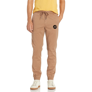 กางเกงจ็อกเกอร์ผ้าแคนวาสคุณภาพสูงสำหรับผู้ชาย ระบายอากาศได้ดี น้ำหนักเบา สวมใส่สบาย เอวกลาง ดีไซน์สำหรับออกกำลังกาย เอวยางยืด จัดส่งตรงจากโรงงาน - Product Image 4