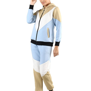 Survêtement décontracté pour femme personnalisé, uni, à capuche, 100% coton, taille élastique, polaire de qualité supérieure - Product Image 3