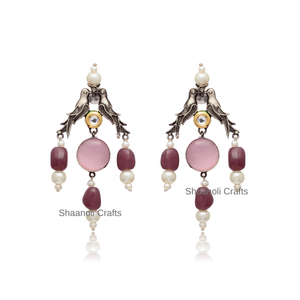 Nouvelle Arrivée Boucles d'Oreilles Pendante en Pierre Bijoux Tendance Boucles d'Oreilles Goutte Déclaration pour Femmes et Filles - Product Image 1
