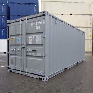 Conteneur maritime en acier Corten sec de 40 pieds, norme ISO9001, pour le stockage et le transport - Product Image 1
