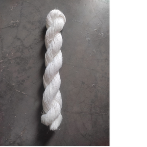 Hilos de lino hilados a mano, madejas de 100 gramos hechas a medida para tejer y tejer en 6/2 RM, estilo elegante para reventa de tiendas de fibra de hilo - Product Image 1