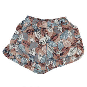 Pantalones Cortos de Algodón para Niñas - Color Durazno - Product Image 1