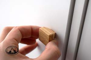 ลูกบิดหินอ่อนทรงกลมสีขาวรูปทรงที่กำหนดขนาดสินค้าผลิตในอินเดีย - Product Image 5