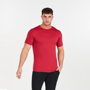 Nouveaux hommes les plus chauds 100% coton Muscle ajusté Gym T-Shirts solide corps Activewear OEM Fitness porter des t-shirts - Product Image 1