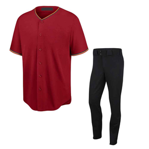 Personnalisé Votre Propre Logo Uniforme De Baseball Vente Chaude Hommes Uniforme De Baseball Marque Privée Conception Uniforme De Baseball - Product Image 1