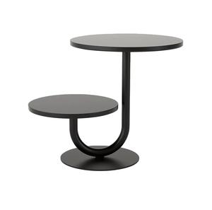 Présentoir à gâteaux en métal plaqué or avec 2 étages pour décoration de fête de mariage Présentoir à collations et biscuits Plateau de service à gâteaux - Product Image 1