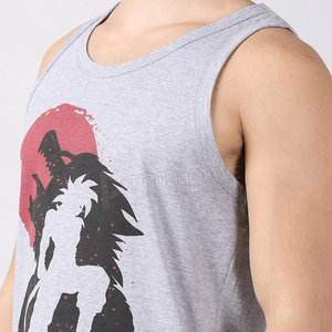 Débardeur sans manches en polyester et élasthanne pour homme, gilet de sport respirant avec logo personnalisé, séchage rapide pour fitness, course à pied, musculation et sport - Product Image 5