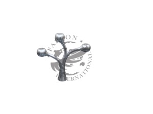 Customized Classic Christmas Gift Silver Metal Fawn Spinning <b>Candle</b> Holder <b>Carousel</b> Tea Light <b>Candle</b> Holder for Home Decor - Product Image 3