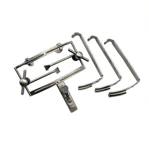 Manual de alta calidad Dingman boca mordaza 3 cuchillas de lengua Retractor de mejillas no magnético 304 acero inoxidable Certificado CE Maxilofacial - Product Image 1