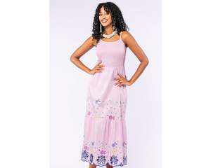 Designer de qualité supérieure meilleure vente robe avec broderie pleine longueur robe pour femmes au prix de gros au prix le plus bas - Product Image 5