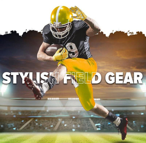 Gants de sport de football américain pour receveur, design optimal, confortables, durables, séchage rapide, gants d'entraînement, logo personnalisé, poignées pour les mains - Product Image 5