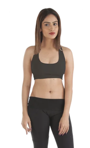 สปอร์ตบราของผู้หญิงสปอร์ตบราสำหรับออกกำลังกายในทุกวันสวมใส่สบายดีไซน์ออกแบบได้ตามที่ต้องการ - Product Image 3