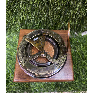 Alta calidad 3 pulgadas Brunton Gilbert brújula puntero Vintage funcional caja de madera grabada para náutica Marina senderismo al aire libre - Product Image 5