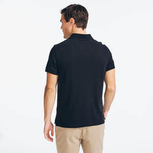 Venta al por mayor de los hombres de verano Casual para Polo nueva manga corta transpirable negocios moda camiseta solapa sólido tamaño europeo - Product Image 2