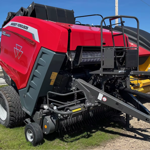 เครื่องอัดฟางทรงกลม2024 Massey Ferguson เครื่องอัดฟางฟางสำหรับพื้นที่เพาะปลูกใช้กันอย่างแพร่หลายในการเกษตร - Product Image 3