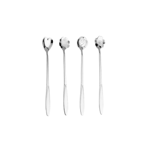 ช้อนชาด้ามจับยาวทำจากทองเหลืองใช้ในครัวช้อนส้อมและช้อนของขวัญแต่งงาน - Product Image 6