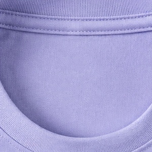 T-shirt personnalisé pour femme à col montant et manches courtes, 100 % coton, tissu éponge tricoté écologique, respirant, vente en gros ODM - Product Image 4