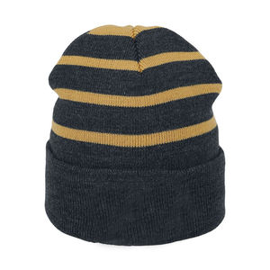 Fabricantes de gorros personalizados con MOQ bajo, gorro de invierno con estampado completo en jacquard, gorro tejido jacquard. - Product Image 2