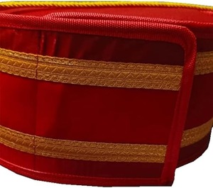 The Lux Masonic Royal Arch <b>Red</b> Crown Cap - Hand Embroidered with Beautiful Machine Embroidered Crown - Product Image 2