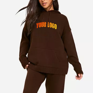 2025 personalizado de alta calidad cómodo 100% algodón polar vintage gota hombro oversize pullover transpirable invierno Sudadera con capucha - Product Image 4