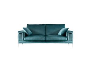 Sofá de Tela de 3 Plazas Estilo Italiano Moderno, Melody, Muebles de Lujo para Sala de Estar - Product Image 1