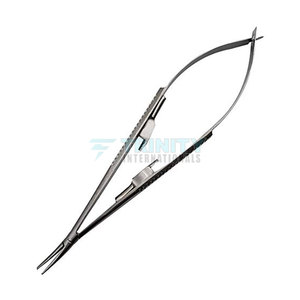 Meilleure vente Castroviejo porte-aiguille 140mm en acier inoxydable ensemble d'instruments cardiovasculaires réutilisable léger - Product Image 6