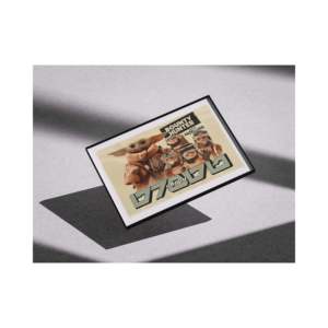 Modern Style 'The Mandalorian & Grogu' <b>Poster</b> Featuring Bounty Killer & the Anzellans for Wall Decor - Product Image 4