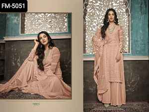 Indio paquistaní Salwar Kameez cosido Shalwar Kameez listo Anarkali vestido de tela Eid colección para mujeres usan ropa - Product Image 3