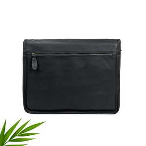 World Craft Impex Sac à bandoulière en cuir véritable pour femme Fabriqué à la main Petit cuir de chèvre en noir 100% authentique - Product Image 4