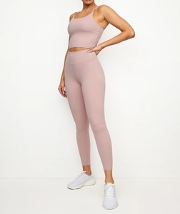 เลกกิ้งโยคะฟิตเนสยิมไร้รอยต่อสำหรับผู้หญิงยืดได้สี่ทิศทางขนาดใหญ่พิเศษ - Product Image 1