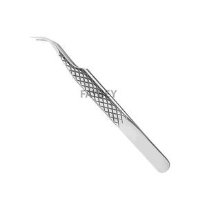 แหนบต่อขนตาสแตนเลสคุณภาพสูง12ซม. สีชมพูแหนบปลายไฟเบอร์น้ำหนัก16.5ก. - Product Image 4