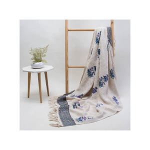 Manta Decorativa de Lino con Textura de Orquídea para Sofá o Cama, para Uso Diario en Habitaciones de Huéspedes, Ideal para Compradores que Buscan un Hogar Natural y Ecológico - Product Image 4