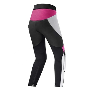 Pantalones de cuero para motocicleta para hombre, ropa de calle de carreras blindada, pantalones de motociclista, pantalones de protección CE para montar en moto con MOQ bajo - Product Image 2