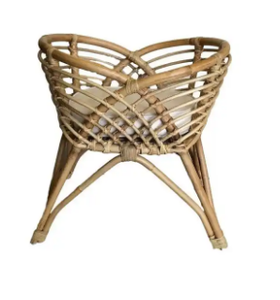 Lit bébé et lit enfant en bois massif fait main avec design nid pour chambre à coucher - Lit enfant moderne en bois tressé - Product Image 5