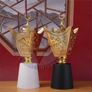 SHREE RADHEY Quemador de Incienso Portátil de Latón Plateado con Diseño Árabe Moderno, Ecológico y Natural para Ramadán, Hogar y Oficina - Product Image 1