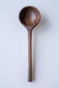 Cuchara de Acero Inoxidable Hecha a Mano, Utensilios de Cocina con Mango Largo, Acabado Espejo, Ecológica y Duradera - Product Image 6