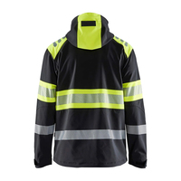 Chaquetas de trabajo de construcción de alta visibilidad para hombres Ropa reflectante hecha a medida con logotipo Chaquetas de guardia de seguridad antiestáticas