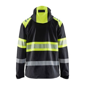 Chaquetas de trabajo de construcción de alta visibilidad para hombres Ropa reflectante hecha a medida con logotipo Chaquetas de guardia de seguridad antiestáticas - Product Image 2