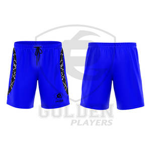 กางเกงขาสั้นใส่วิ่งสำหรับผู้ชายกางเกงขาสั้นผ้ายืดแฟชั่นฤดูร้อนแบบลำลองสีพื้นพิมพ์ซับลิเมชันดีไซน์ใหม่ - Product Image 5