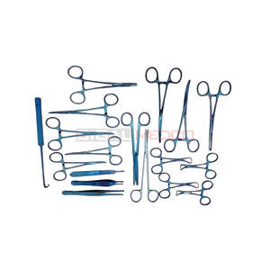 Packs chirurgicaux réutilisables en acier inoxydable allemand de haute qualité pour la stérilisation canine et féline, destinés aux cliniques vétérinaires professionnelles - Product Image 2