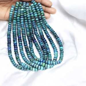 Cuentas de piedras preciosas sueltas de 7mm-10mm para la fabricación de joyas, suministro a granel de La India - Product Image 4