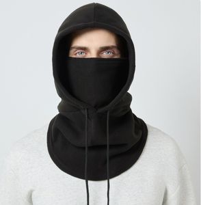 หมวกคลุมหน้าอย่างหนาเพื่อความอบอุ่นสำหรับขี่จักรยานหมวกคลุมหัวแบบมีฮู้ดสไตล์หมวกคลุมหัวขนแกะขั้วโลกแบบชิ้นเดียว - Product Image 3