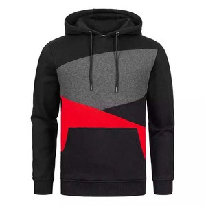 Sweat à capuche respirant brodé uni pour hommes, sweat-shirts Service OEM Design personnalisé à manches longues Mode d'hiver - Product Image 5