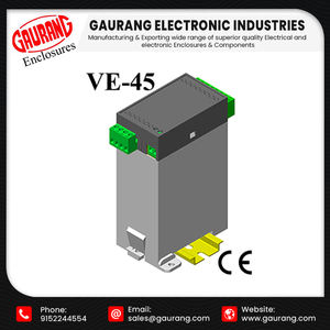 Vente d'usine Boîtier de contrôle industriel extérieur IP54 GAURANG Boîtiers verticaux sur rail Din VE 45 personnalisables - Product Image 2