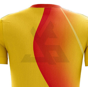 Maillot de football extensible de haute qualité - Noms et numéros d'équipe personnalisés, impression par sublimation, 100% polyester, séchage rapide - Product Image 5