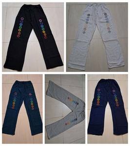 Pantalón de tela de cáñamo de algodón unisex de cintura baja con estilo frontal plano desgaste de verano por fabricante indio a precio de exportación - Product Image 3